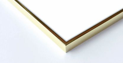 Alurahmen gold nach Maß