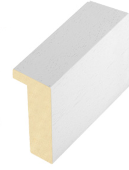 Profil 3D-Rahmen weiss