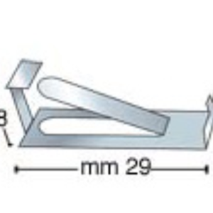 RC Karosserie-Klammern – 25 Mm, Silber, 10 Stück Für 1:8 Modellautos