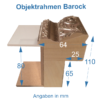 Barock-Objektrahmen-Leiste 936