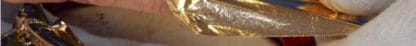 Ovalrahmen Blattgold