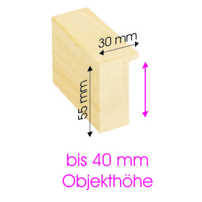 Objektrahmen 40 mm Profil OMF