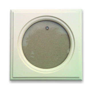 kleiner quadratischer Rahmen mit rundem Ausschnitt