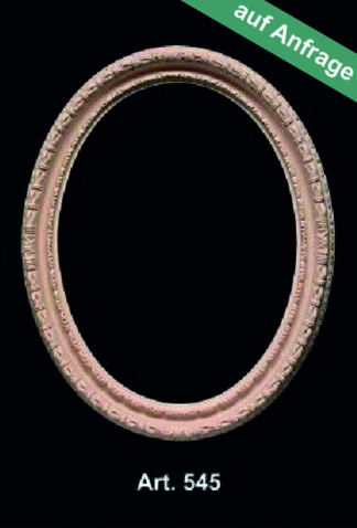 Ovalrahmen mit Ornament (E545)